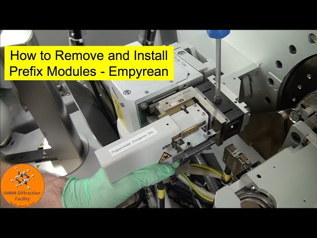 How to Remove and Install Prefix Modules - Empyrean - Malvern Panalytical