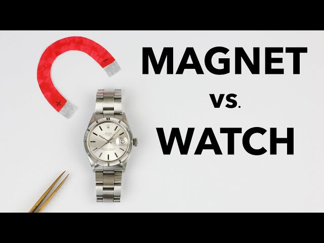HOW MAGNETS DAMAGE YOUR MECHANICAL WATCH  - With A Real Life Test