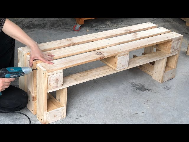 Amazing Woodworking Projects From Old Pallets - How To Make Chairs from Pallets