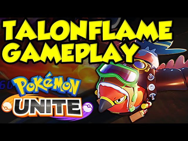 TALONFLAME TIME! Pokemon UNITE Talonflame Gameplay Showcase! (#14)