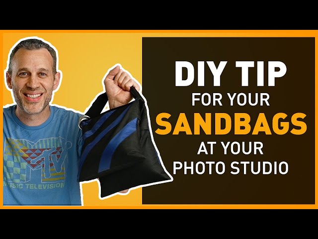 Try This Cheap $5 DIY Sandbag Tip in your Photography Studio Sandbags
