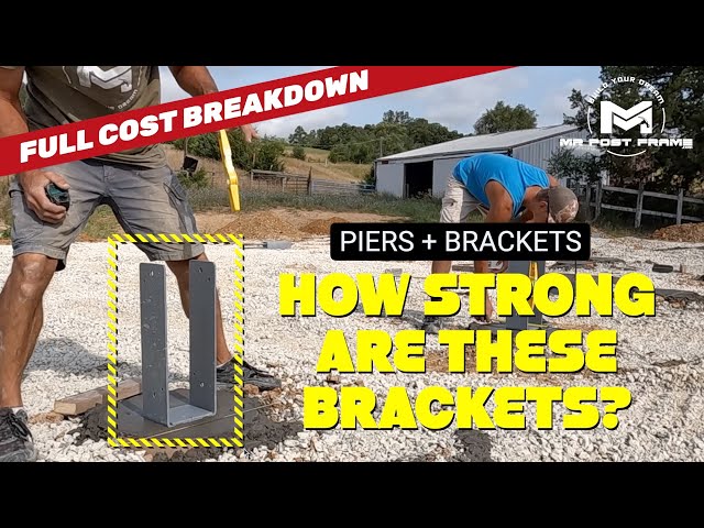 How Strong Are Wet Set Brackets? | Piers + Brackets | Cost Breakdown | MAD County Standard | Ep 3