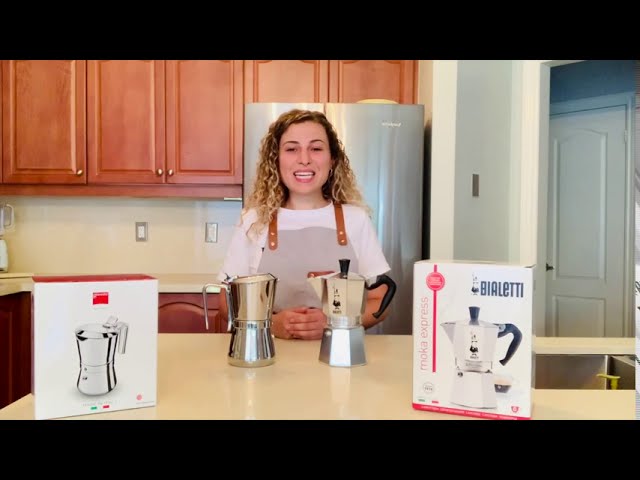 Bialetti vs. Giannina Stovetop Espresso Makers..Which is Better?