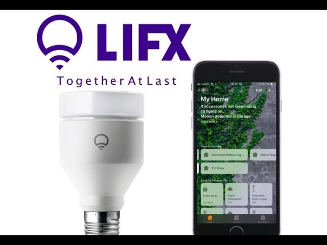 How to setup the LIFX WiFi LED Smart Lights on iPhone and Apple Homekit