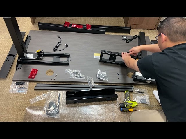Installation and Assembly of an UPLIFT V2 Standing Desk - 45 Min - One Person - Easy to do