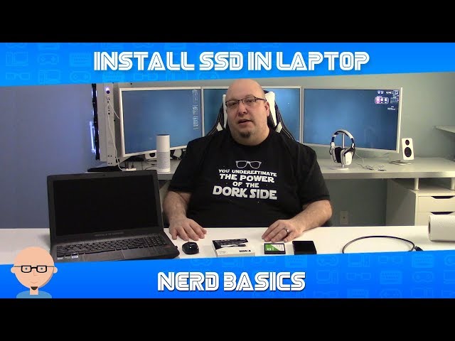 Nerd Basics - How to Install an SSD in your Laptop