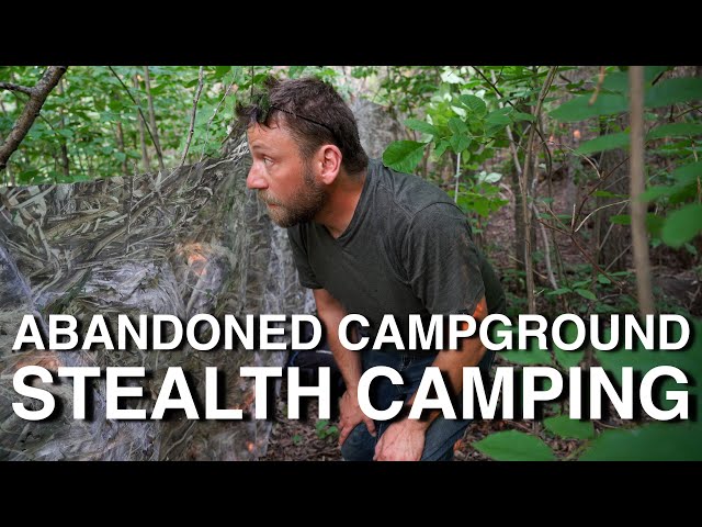 Abandoned Campground Heat Wave Stealth Camping