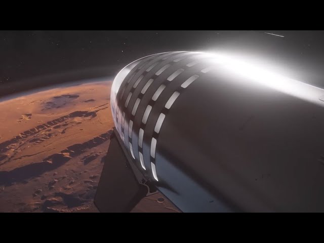 See SpaceX Starship launch to Mars in awe-inspiring new animation