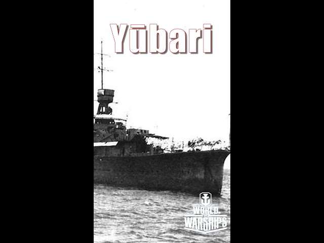 Yūbari IJN WW2 Naval History #shorts #worldofwarships #warships #navalhistory #ww2 #history