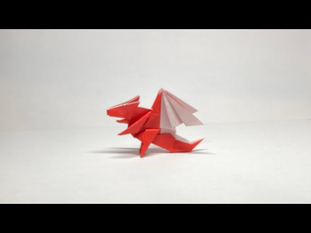 折り紙ドラゴンv4/origami dragon v4