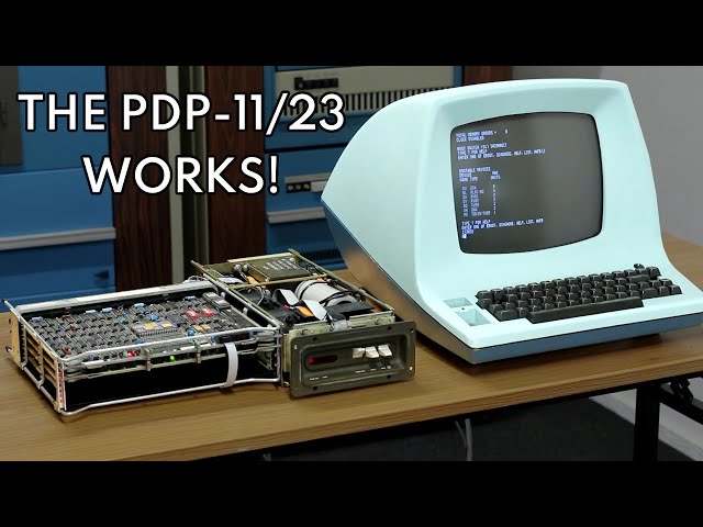 The PDP-11/23 Plus Works!