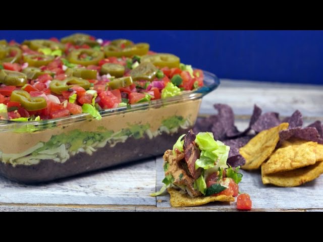 Delicious Dips: Seven-Layer Party Dip | Rachael Ray Show