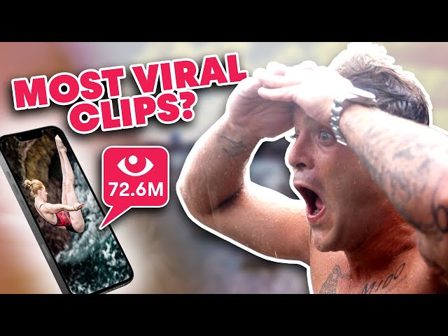 Are These The Most Viewed Cliff Diving Clips On Social Media?