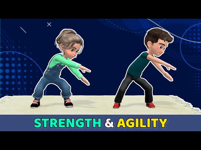 FULL BODY EXERCISES FOR KIDS: STRENGTH & AGILITY