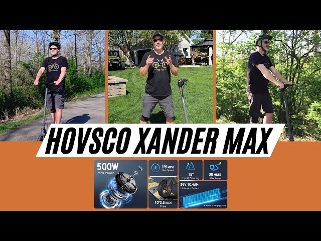 Best Afforable and Powerful Electric Scooter for Commuter-Hovsco Xander Max Review