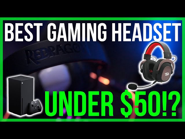 Best Budget Gaming Headset for Xbox Series X & PC? - Redragon Zues II Review!