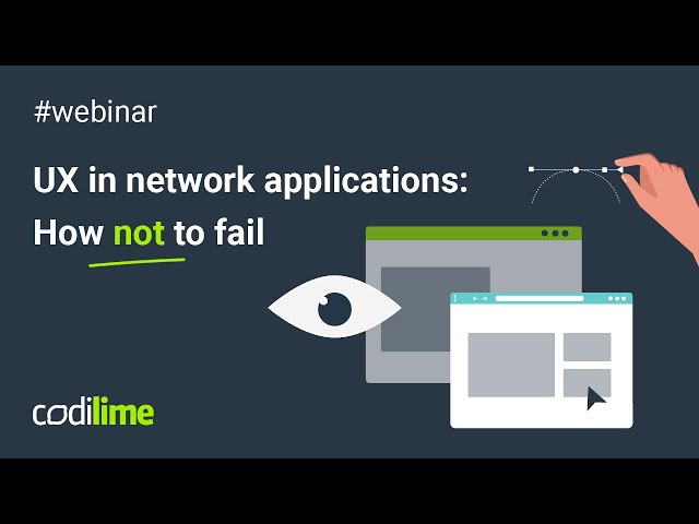 UX in network applications: How not to fail