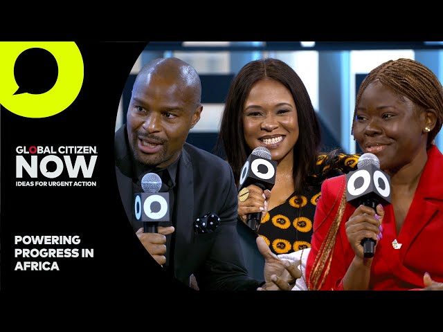 Lydia Charles Moyo and Osi Umenyiora Discuss Africa's Future | Global Citizen NOW New York 2024