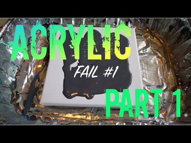 Create with Christina 004 - Acrylic Blow Out Fail - Part 1