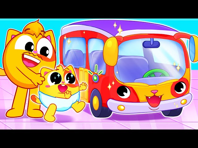 Wheels on the Super Bus Song | Funny Songs For Baby & Nursery Rhymes by Toddler Zoo