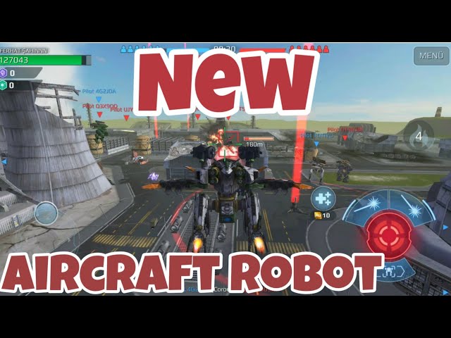 NEW ROBOT AO'JUN GAMEPLAY | WAR ROBOTS TEST SERVER 4.7
