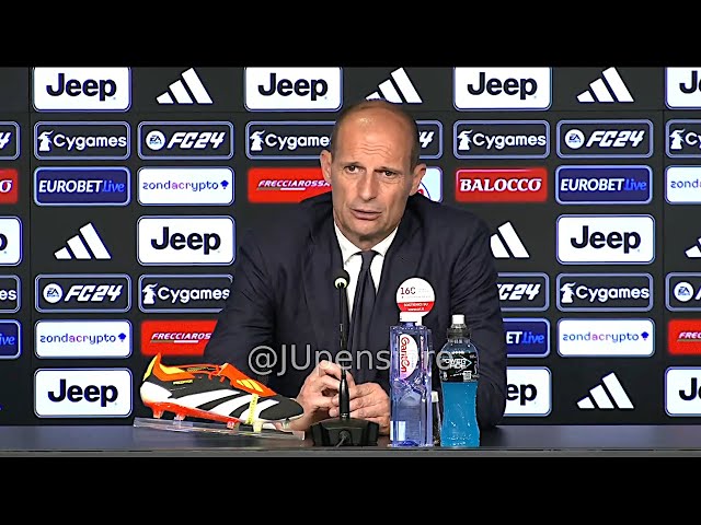 ALLEGRI post Juve-Salernitana 1-1 conferenza stampa: "Tra poco saprete... Atalanta forte? Pure noi"