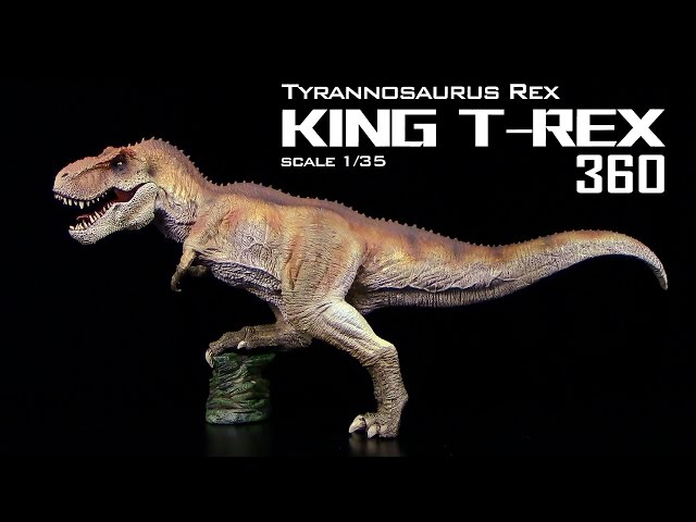 Rebor ™ - King T-Rex / Tyrannosaurus Rex - 360° / Re-Upload