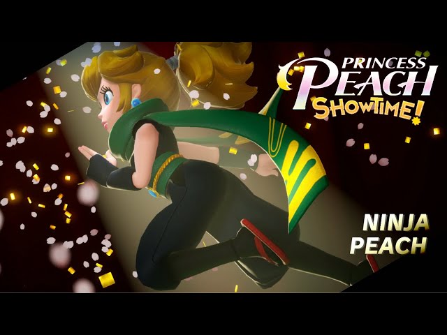 Princes Peach Show Time   Ninjutsu The Art of Rapids Gameplay Switch