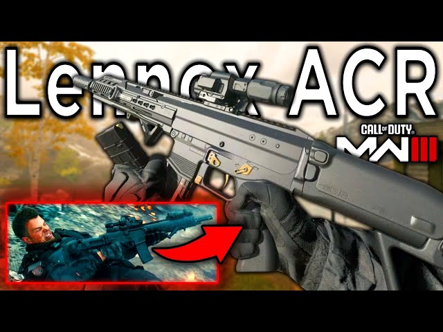 Lennox ACR Loadout from Transformers: Dark of the Moon in Modern Warfare 3 Multiplayer Gameplay