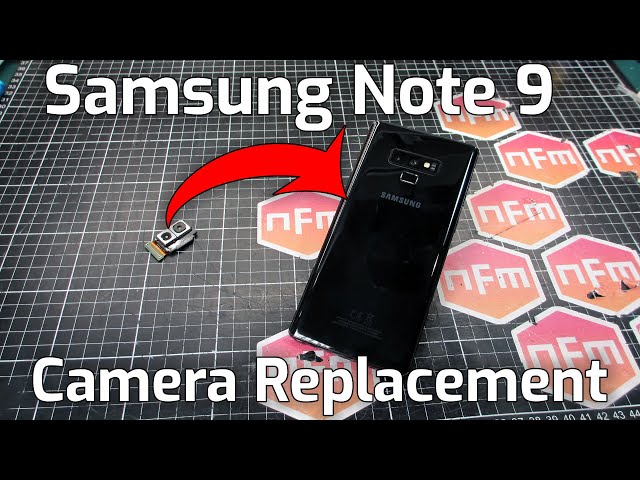 Samsung Note 9 Camera Shake Repair and Teardown