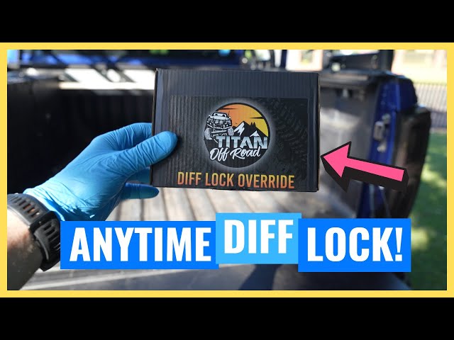 ANYTIME Diff Lock? Titan Offroad Diff Lock Override Kit INSTALL TEST | Isuzu D-Max Build Series #49