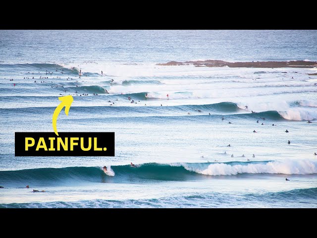 World’s Most CROWDED Surf Spots…