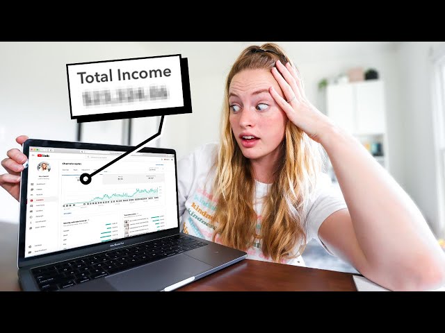 EXACTLY How Much Money I Make From YouTube EACH MONTH with 200k Subscribers //  YouTube Income
