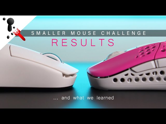 Smaller Mouse Challenge RESULTS! feat. Kile from Too Much Tech, InaNathalie and f0rest