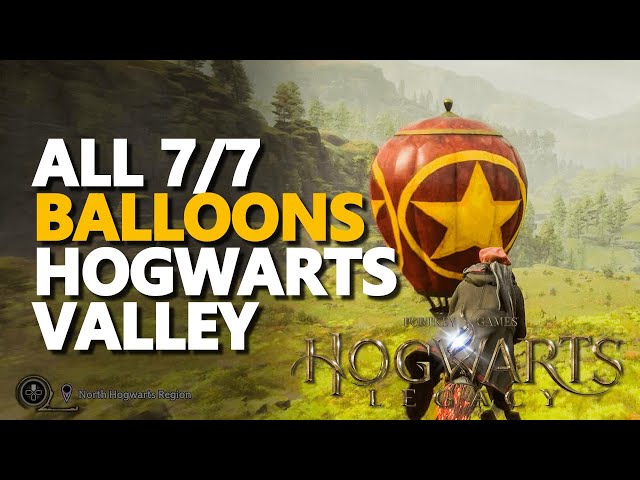 All Hogwarts Valley Balloons Hogwarts Legacy