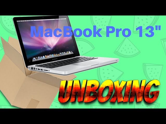 2012 Macbook Pro unboxing