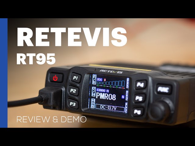 Retevis RT95 - Demo, Review & Test