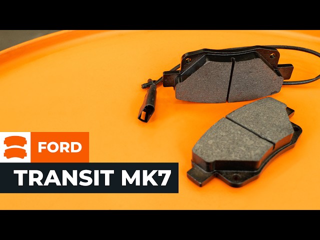 Bremsbeläge hinten bei FORD TRANSIT MK7 wechseln [AUTODOC TUTORIAL]