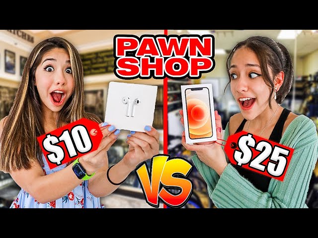 Who Can Find The Cheapest Tech at Pawn Shop! - Challenge
