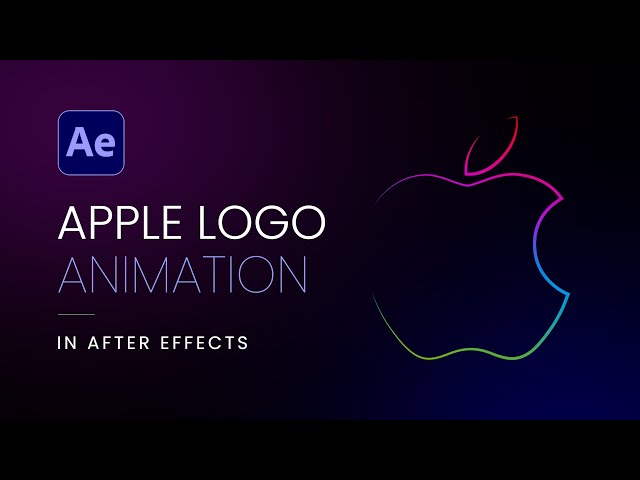 Apple Logo Animation in after effects 2021 (Hindi) #motiondesign #aftereffects #microinteractions