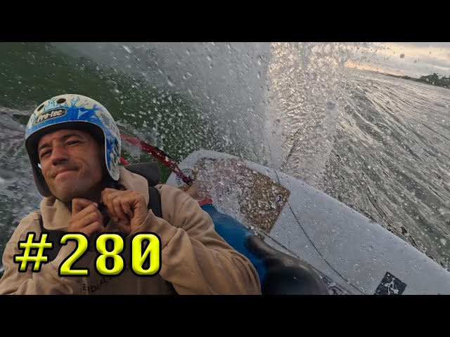 SURFING LOWERS WITH 5 PEOPLE OUT - VLOG DAY 280