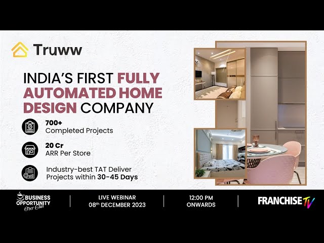Truww : Inviting Franchise Partners Across Mumbai,Chennai, Hyderabad & Pune