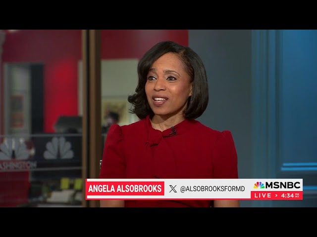 Angela Alsobrooks on MSNBC with Johnathan CapeHeart 5/12/24
