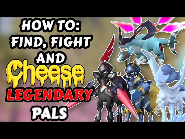 How to Cheese Every Legendary Pal | Updated #palworld  #palworldguide  #tipsandtricks #legendarypal
