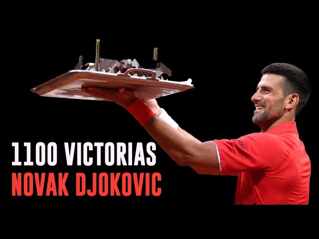Novak Djokovic alcanza las 1100 victorias ATP - La Lupa de Diego Amuy para BATennis