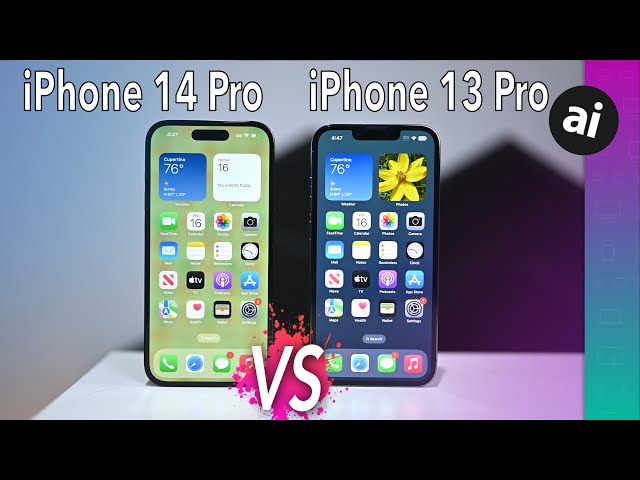 iPhone 14 Pro VS iPhone 13 Pro! EVERY Difference Compared!
