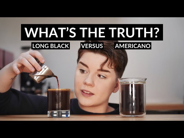 The Long Black Versus The Americano: An Age Old Debate