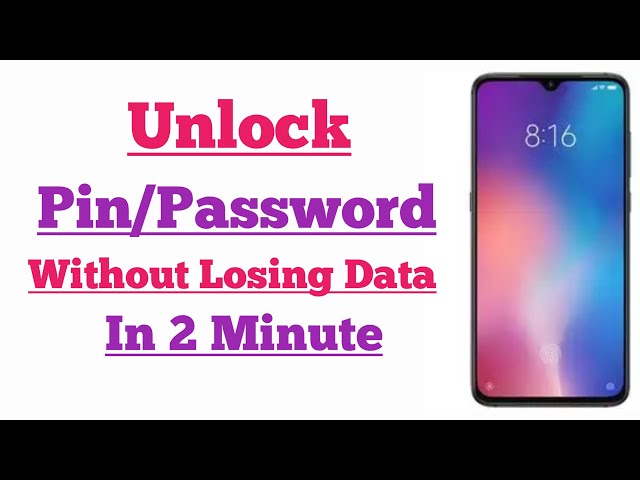 🔴Live - Unlock Android Phone Pin Lock - How To Unlock Android Mobile Without Losing Data