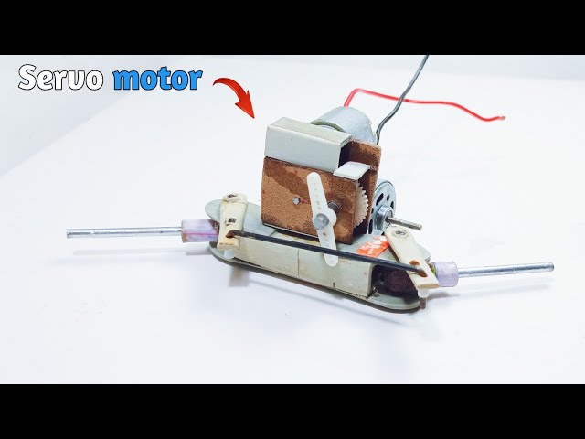 How To Make a Powerful Servo Motor At Home