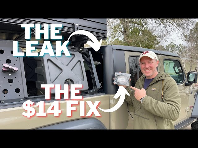DIY Rear Window Leak Fix For Jeep Gladiator